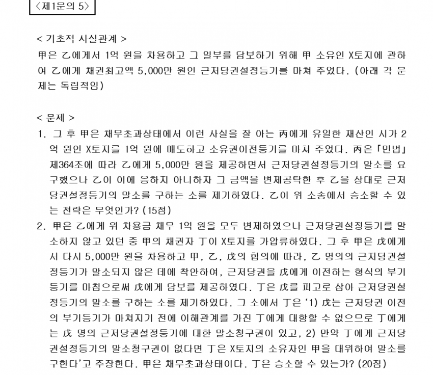국가고시 지옥의 난이도 변호사 시험 수준 | 인스티즈