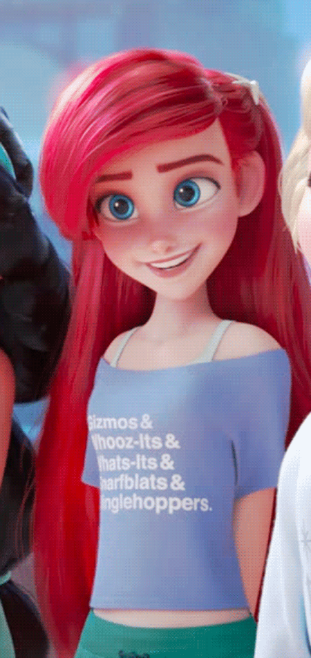 인어공주 애니판과 실사판 | 인스티즈