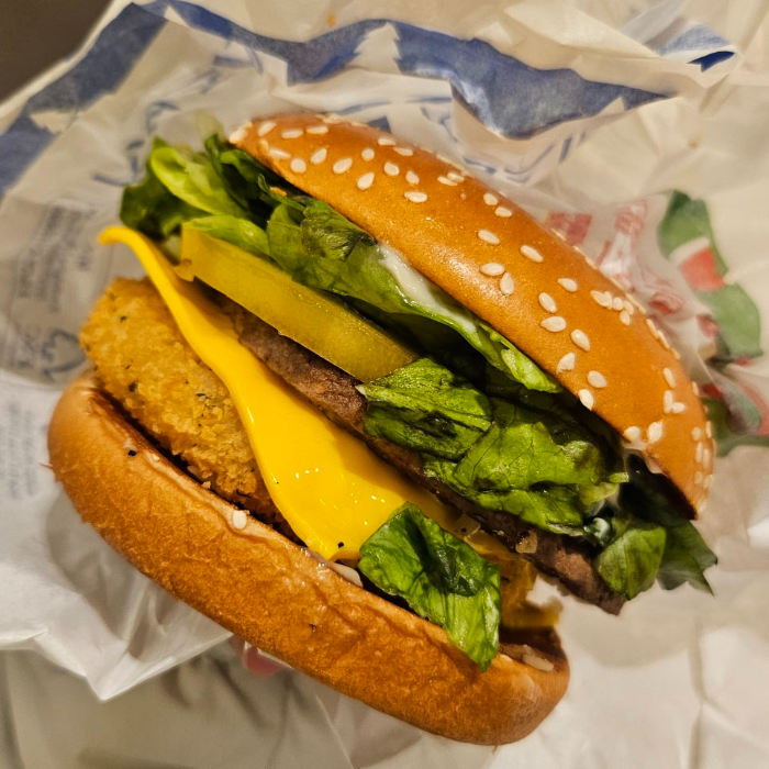 맥도날드 크리스마스 트러플 치즈 버거 ㅎㅜ기 | 인스티즈