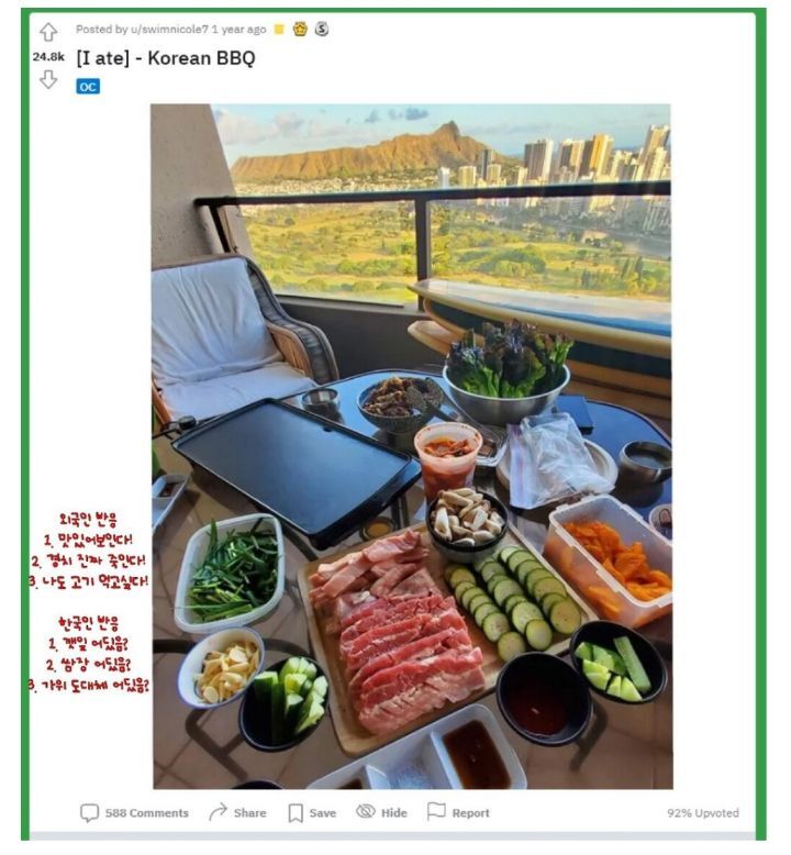 외국인과 한국인의 시각차이 | 인스티즈