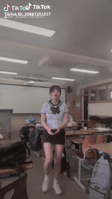 한국 여고생 틱톡광고.gif | 인스티즈