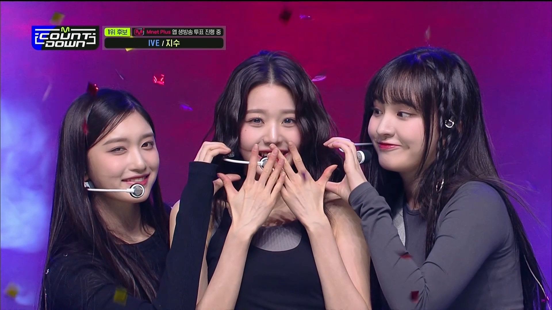 아이브 장원영이 저장해서 간직한다는 오늘자 엠카 엔딩짤 | 인스티즈