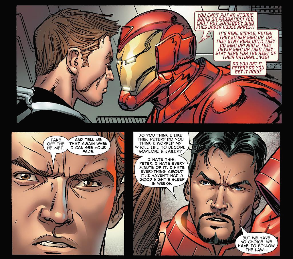 마블 코믹스) 스파이더맨 시점에서 보는 시빌워 | 인스티즈