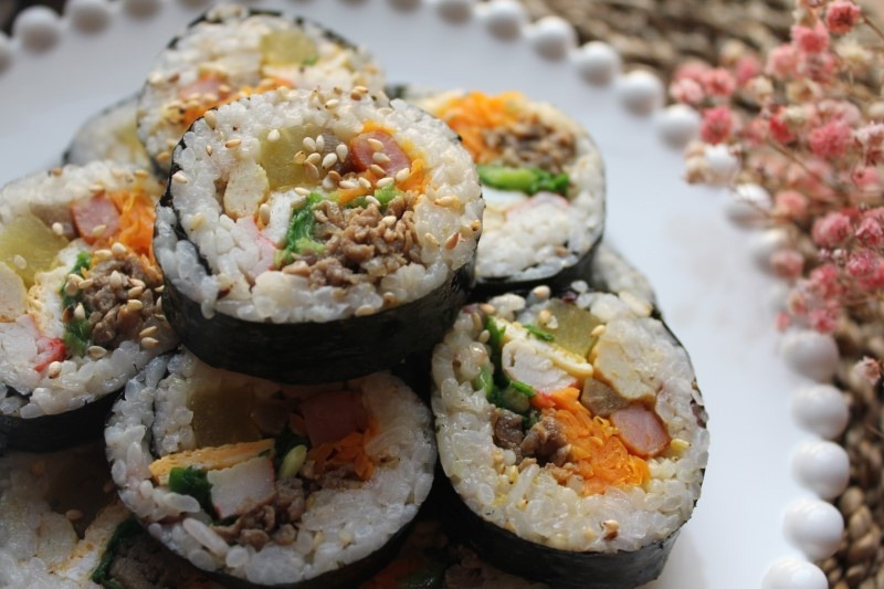 김밥&김밥 이미지