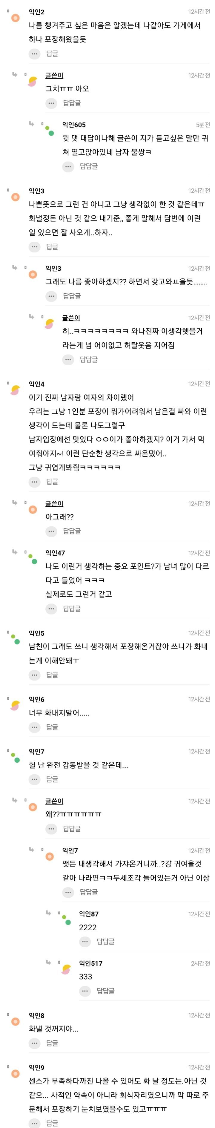 애인이 회식하고 먹다 남은 장어를 싸왔어... | 인스티즈