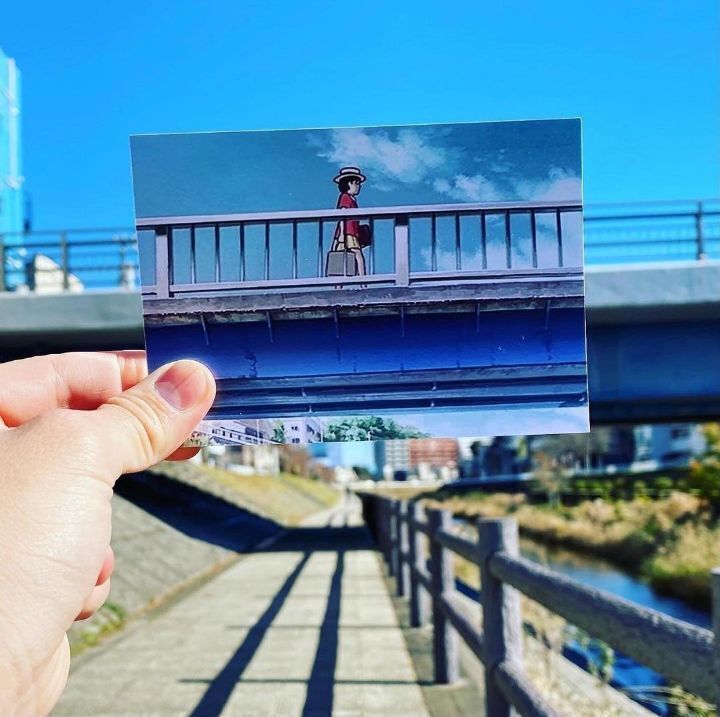 일본 애니메이션과 실제 일본거리 싱크로율 | 인스티즈