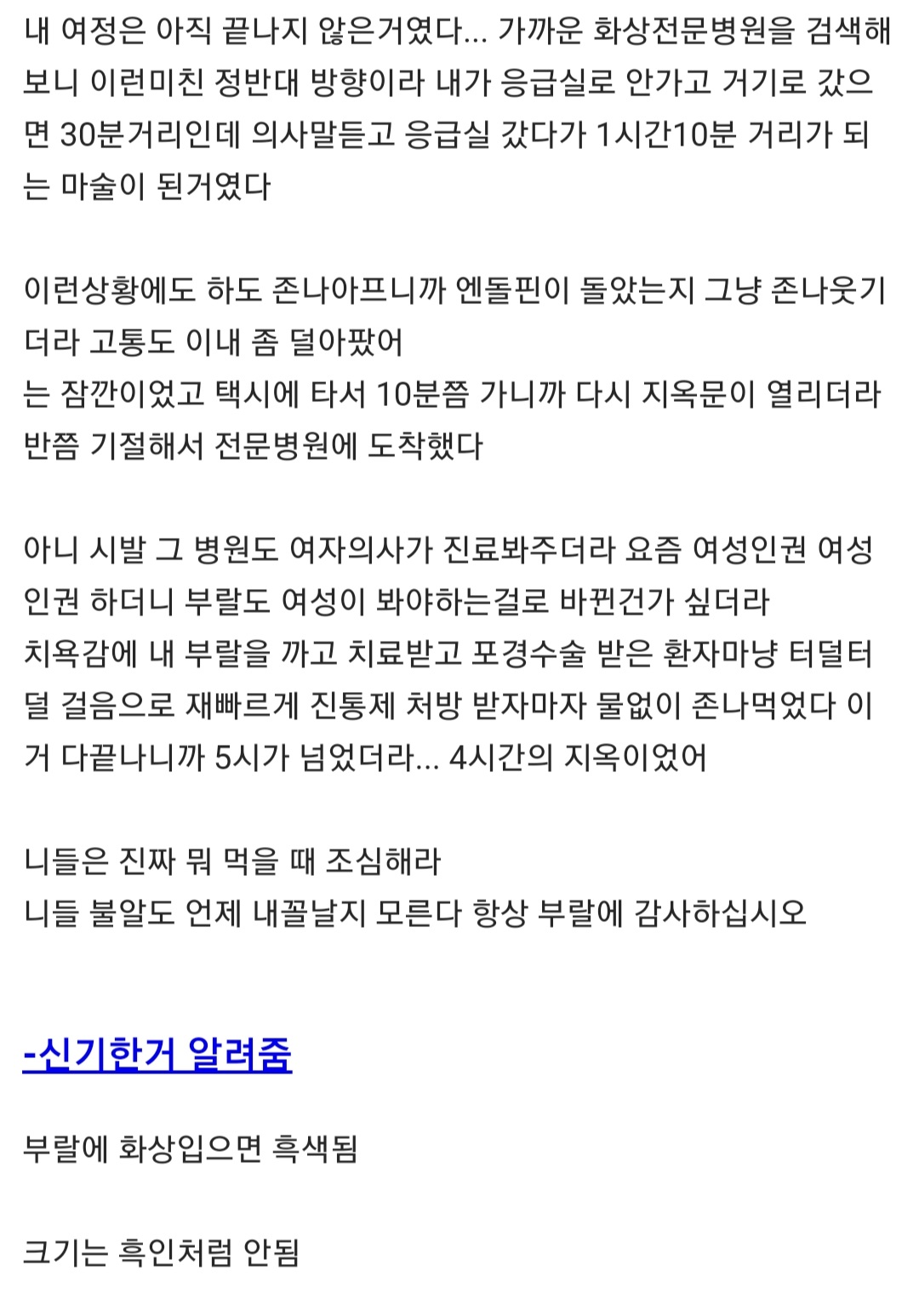 랄부에 화상입은 디씨인.txt | 인스티즈