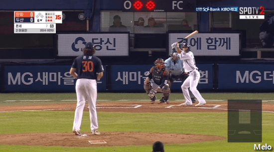 147슬라이더, 156패스트볼, 158패스트볼로 KKK 보여주는 코디 폰세 ㅋㅋㅋ.gif | 인스티즈