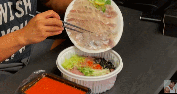 김종국식 물회 먹방 | 인스티즈