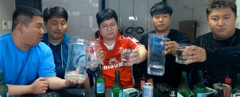 감스트 산하 해적단 술먹방 첫잔 | 인스티즈