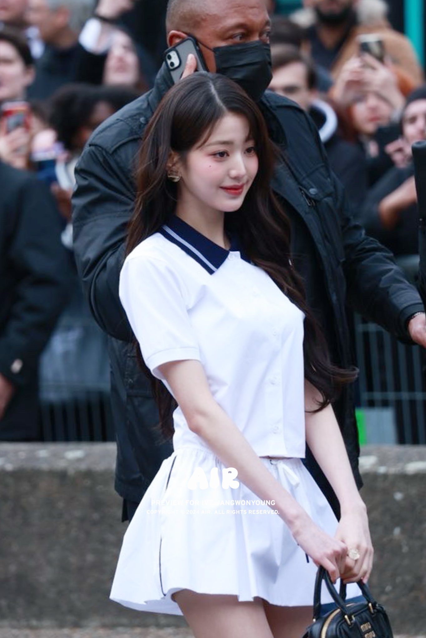 오늘자 파리패션위크 미우미우쇼 퇴근하는 아이브 장원영 | 인스티즈