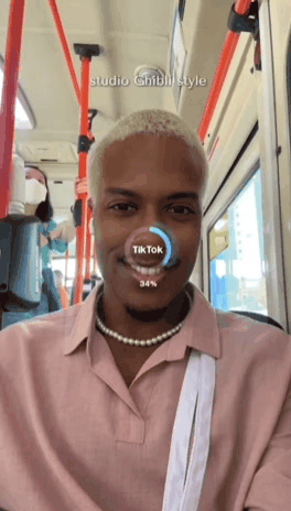 틱톡 지브리 필터 인종차별 애매모호...gif | 인스티즈