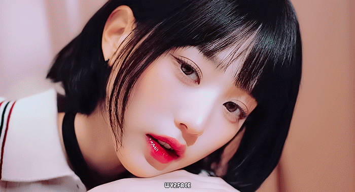 단발 장원영.gif | 인스티즈