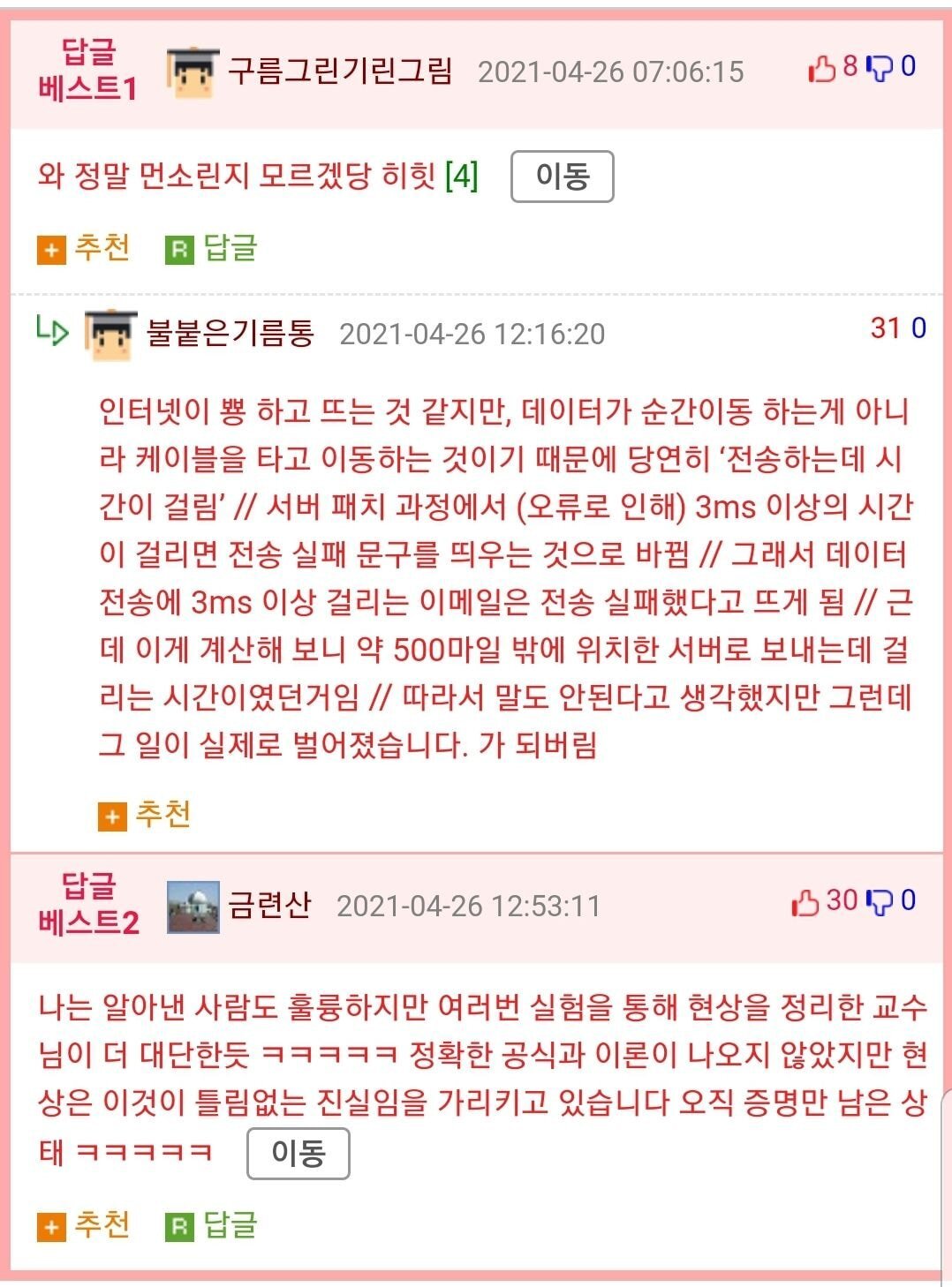 통계학 교수님: 500마일 이상 떨어져 있으면 제 이메일을 못받는거 같아요 | 인스티즈