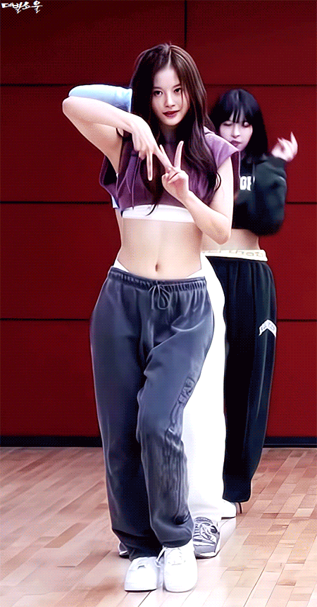 연습중인 엔믹스 설윤.GIF | 인스티즈