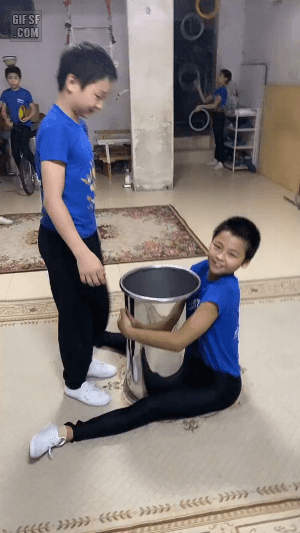 서커스연습하는 아이들 | 인스티즈