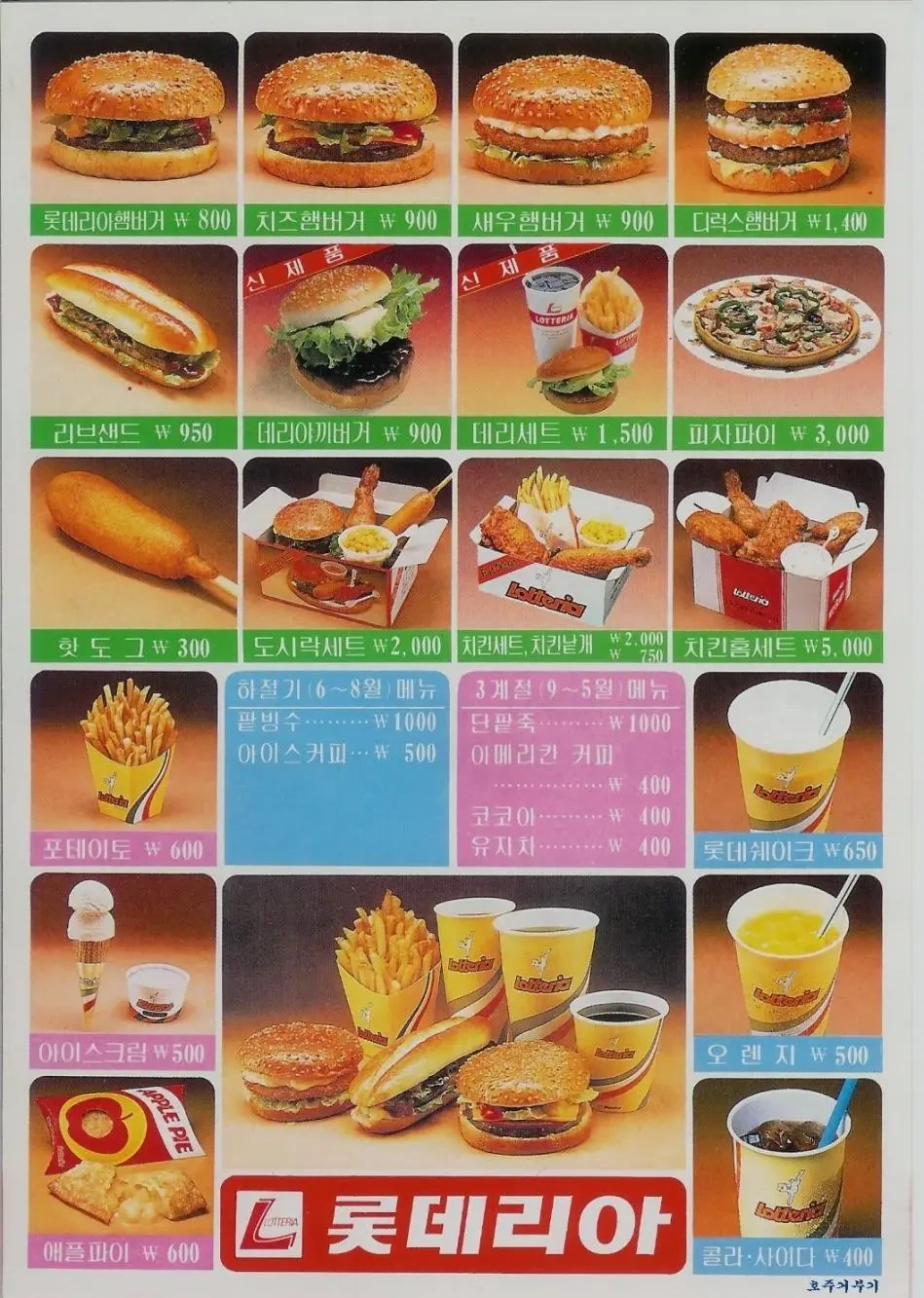 80년대 한국 패스트푸드 | 인스티즈