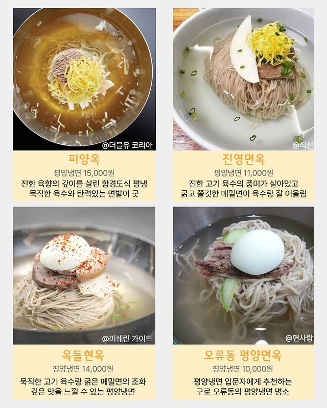 서울 평양냉면 맛집 | 인스티즈