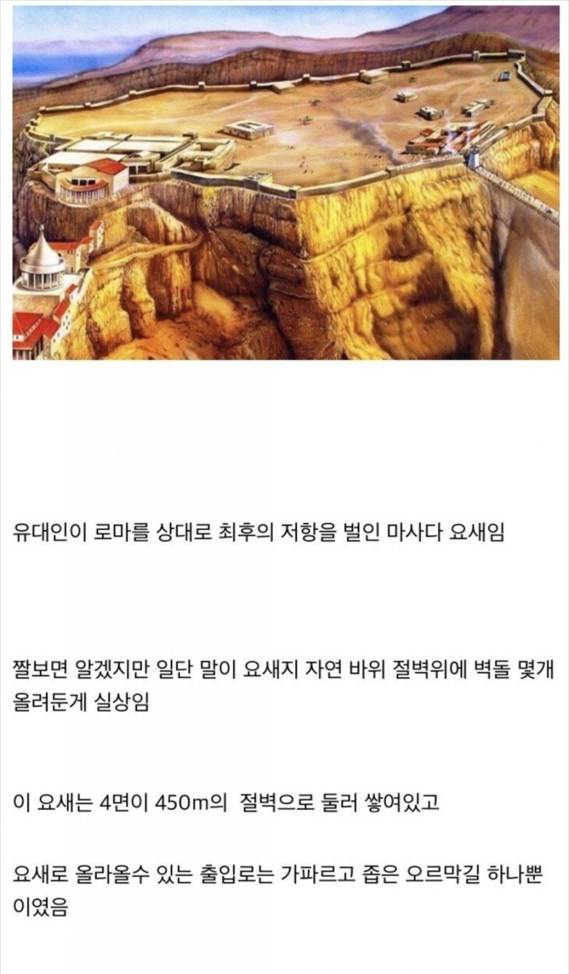 인류 최강의 요새 마사다.jpg | 인스티즈