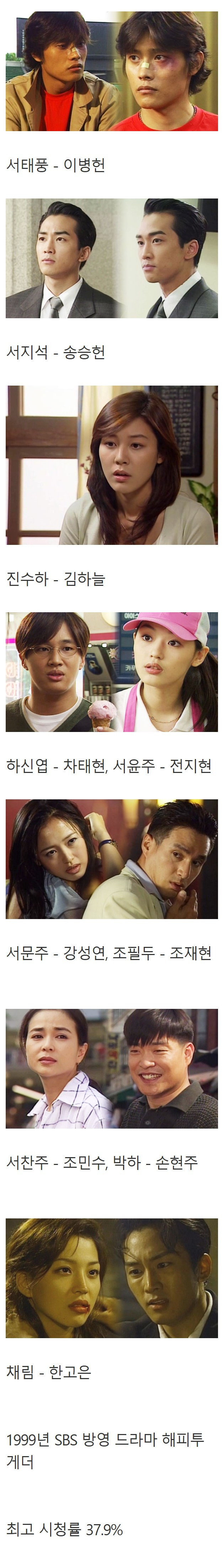 한국 역사상 다시는 나오기 힘든 초호화 드라마 캐스팅.jpg | 인스티즈