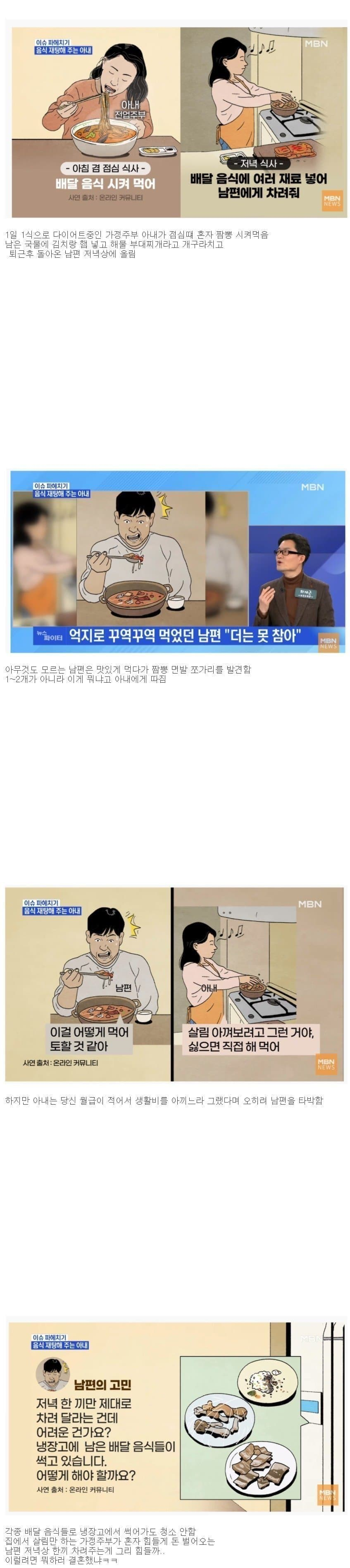 내 와이프가 배달음식으로 재탕을 해준다면?? | 인스티즈