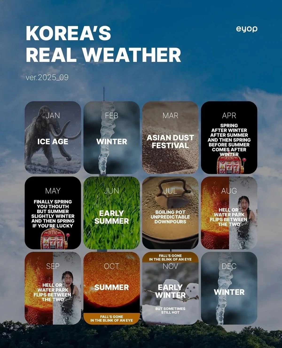 외국인이 생각하는 한국의 날씨 .jpg | 인스티즈