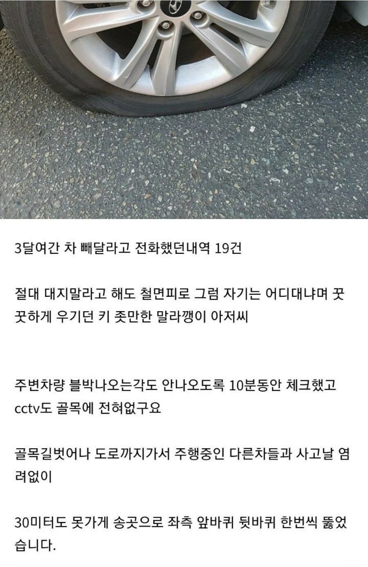 계속되는 가게 앞 불법주차에 완전범죄 저지른 사장님 | 인스티즈