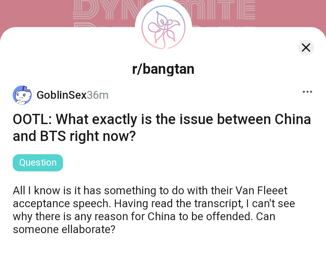 방탄 발언과 중국 대응에 대한 해외 반응.txt | 인스티즈