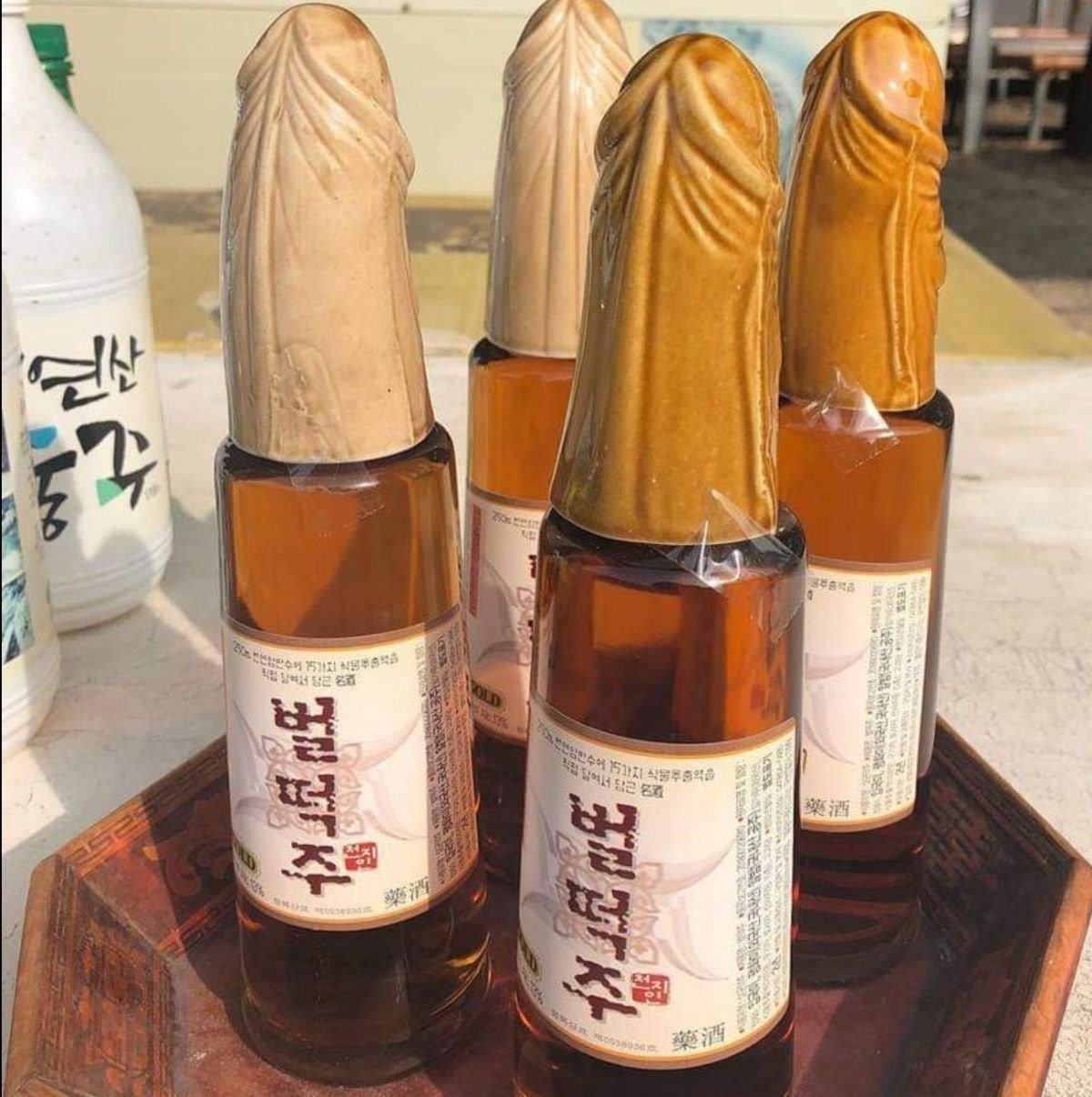돌하르방 모양 컵이 사은품인 술.jpg | 인스티즈