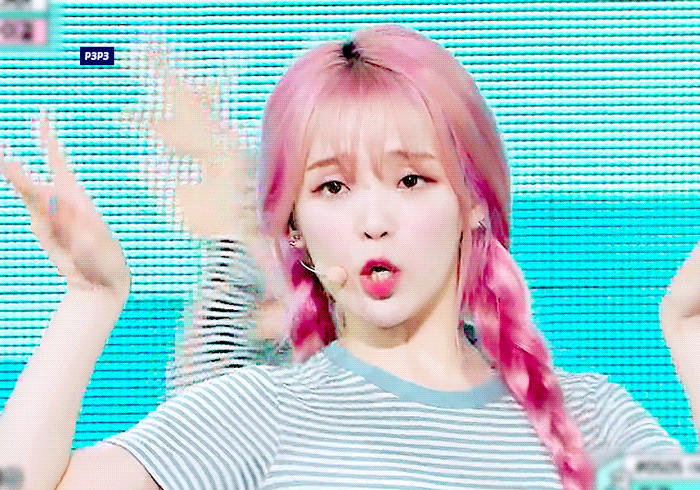 핑크색 머리가 가장 잘 어울리는 여자아이돌 걸그룹 멤버는? .gif | 인스티즈