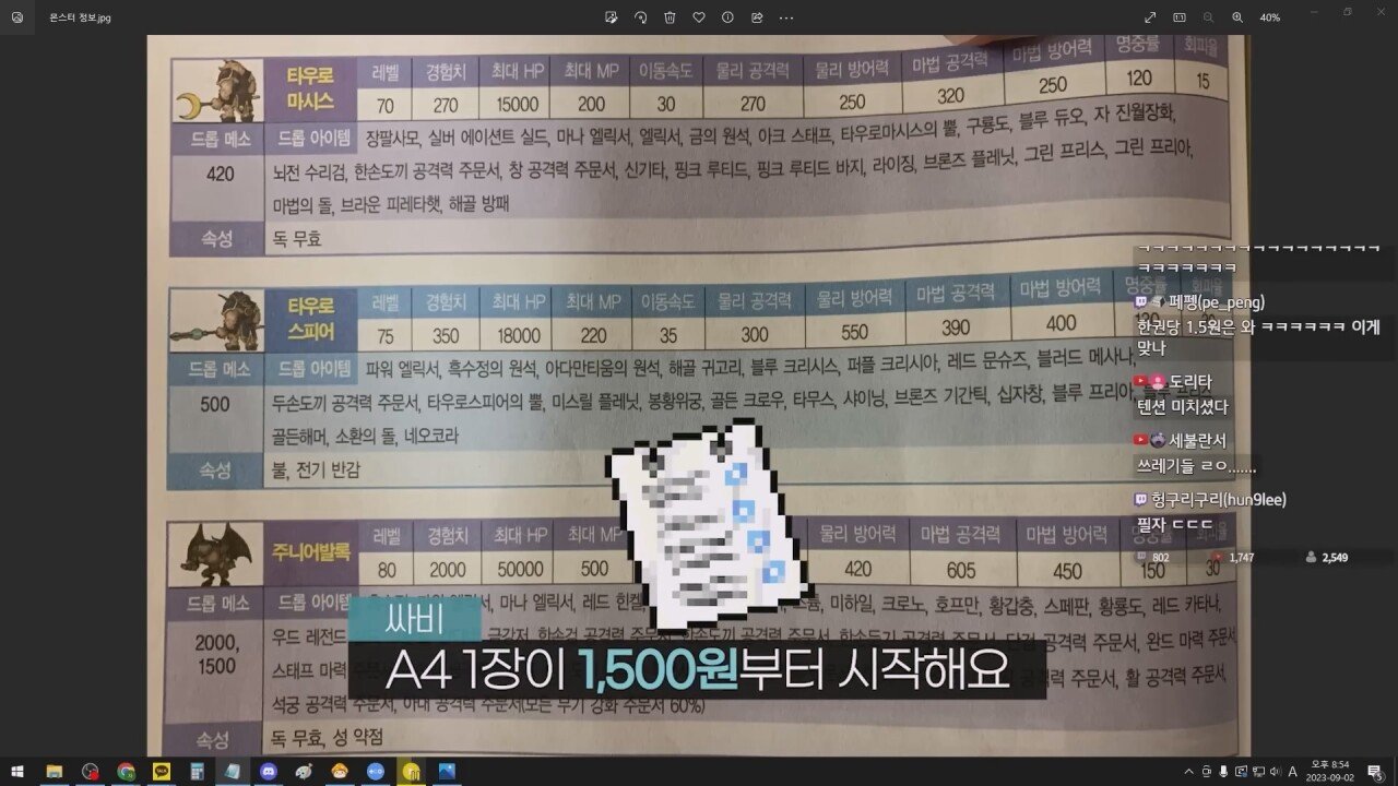 낭만의 시절, 게임 가이드북을 만든 방법 jpg | 인스티즈