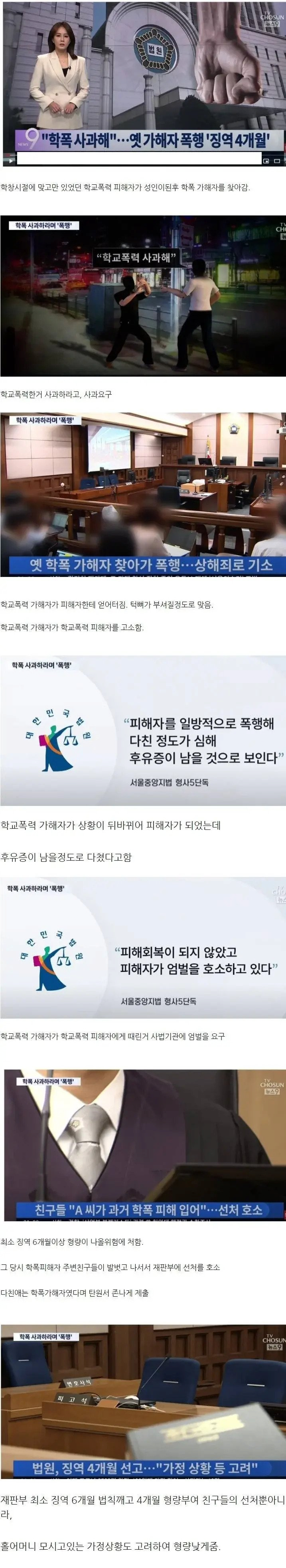 학폭 당했다가 성인 되고 찾아가서 개패버린 피해자 .jpg | 인스티즈