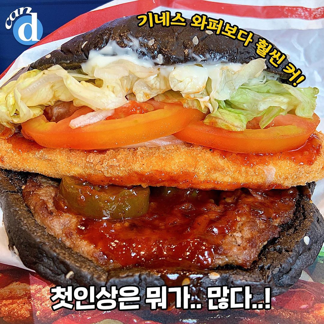 단품 가격 9500원이라는 버거킹 신상 버거..JPG | 인스티즈