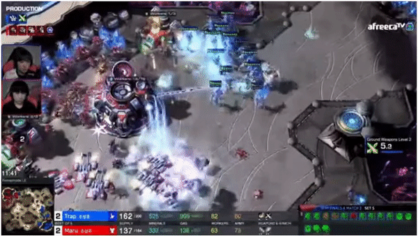 [스타2] 프로토스가 사기 종족이었던 gsl 경기.gif | 인스티즈