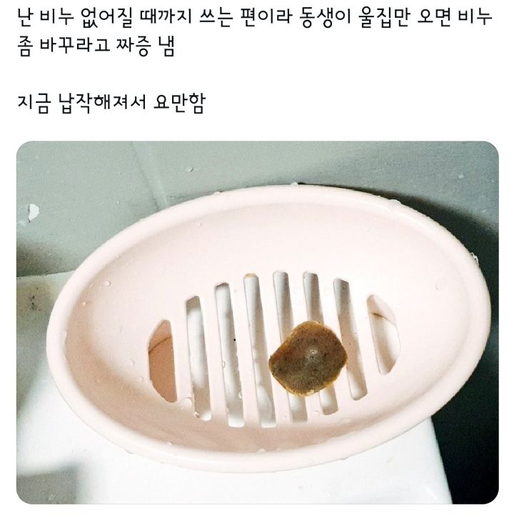 난 비누 없어질 때까지 쓰는 편이라 | 인스티즈