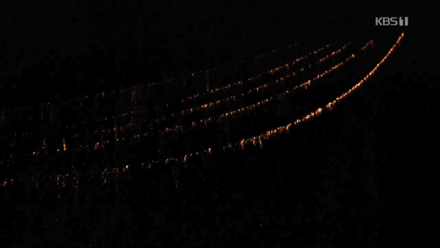 잘 안알려져 올리는 우리나라 전통 불꽃놀이.gif | 인스티즈
