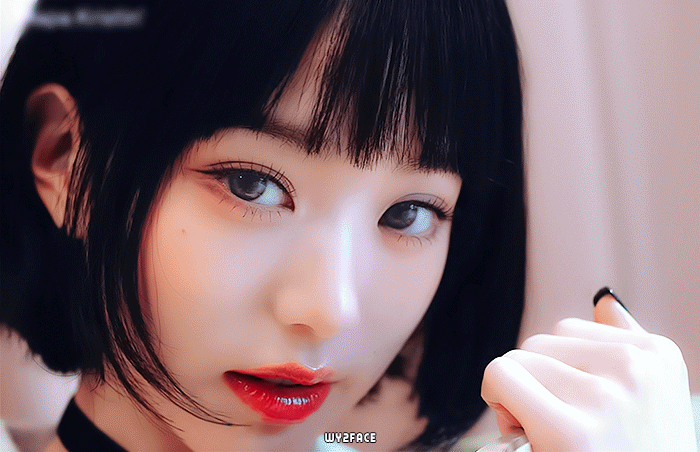 단발 장원영.gif | 인스티즈