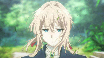 작화 끝판왕 감성애니, 바이올렛 에버가든 .gif | 인스티즈