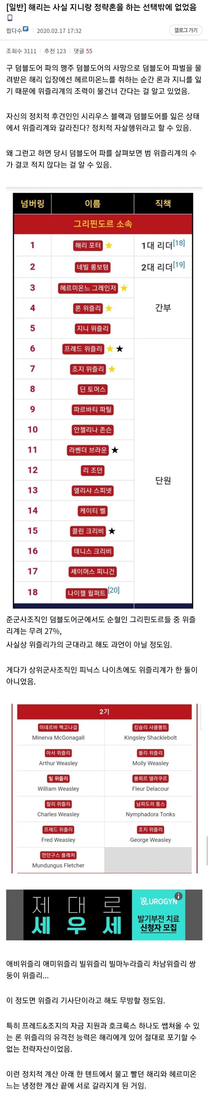 해리포터가 지니 위즐리와 결혼할 수 밖에 없었던 이유.jpg | 인스티즈