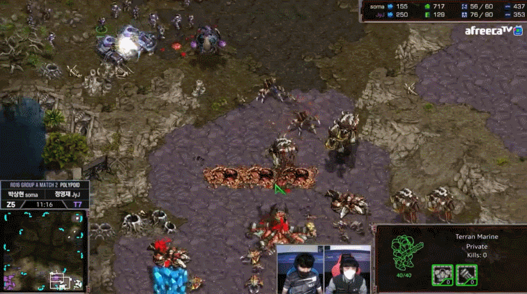 [스타크래프트1] 테란의 대 저그전 111 빌드의 파괴력 (저그 유저 눈물 주의) | 인스티즈