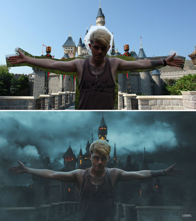 제가 어둠의 마법사처럼 보이게 사진을 수정해주세요! | 인스티즈