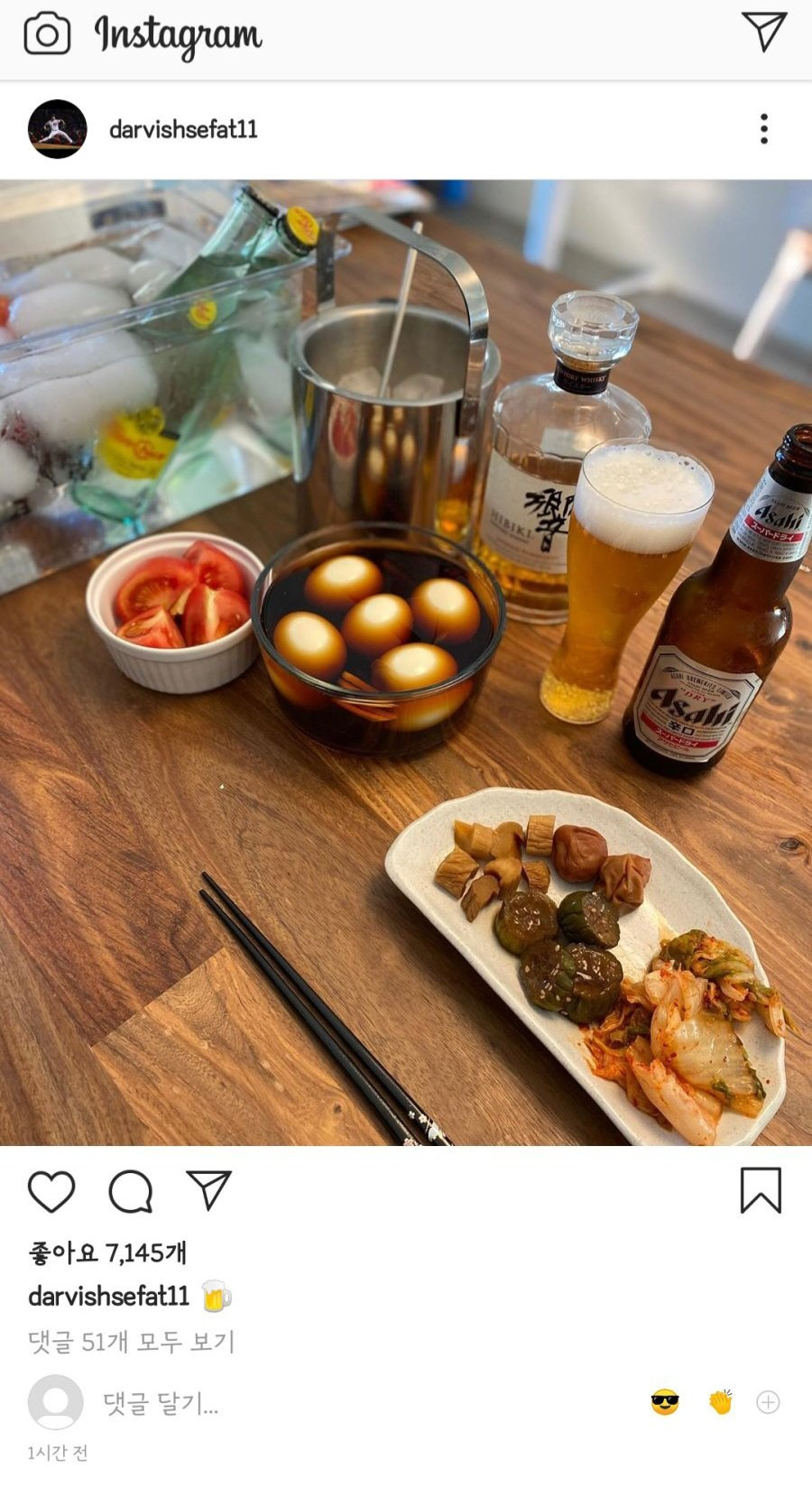 어느 일본인의 술상 인증 | 인스티즈