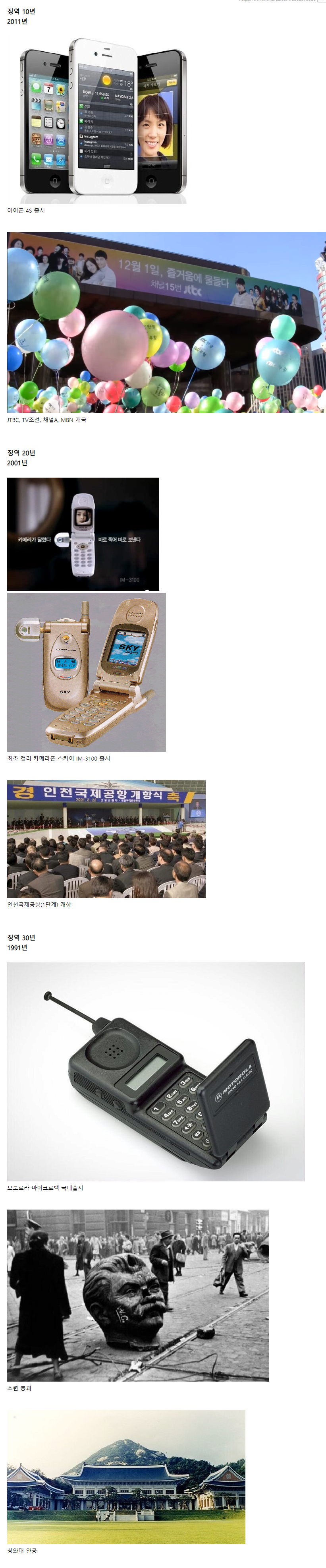 징역 10년, 20년, 30년 체감 | 인스티즈