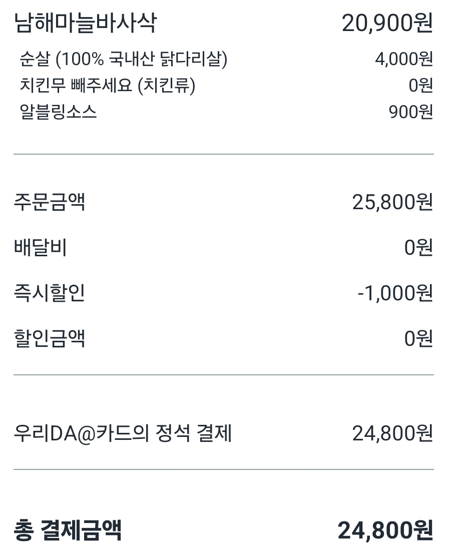 새벽치킨 이미지