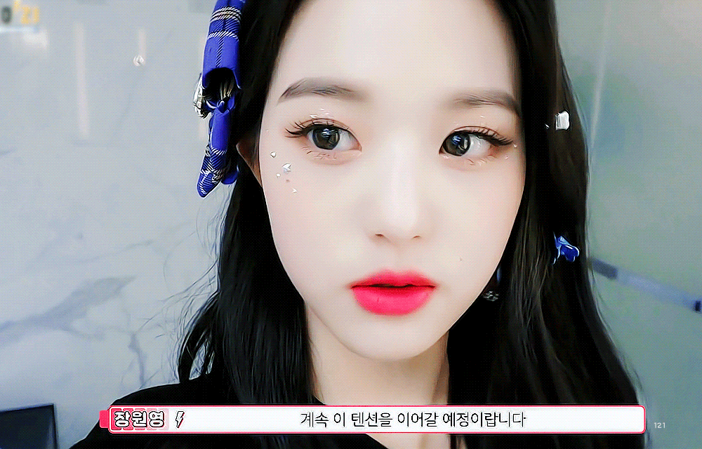 에너지캠 아이즈원 장원영 얼빡 미모.gif | 인스티즈