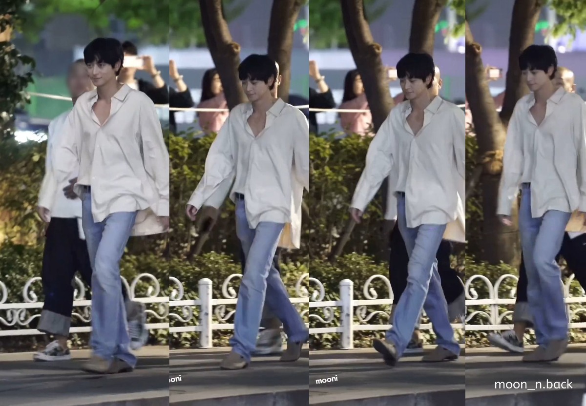 그냥 길거리 걸어가는 강동원 .gif | 인스티즈