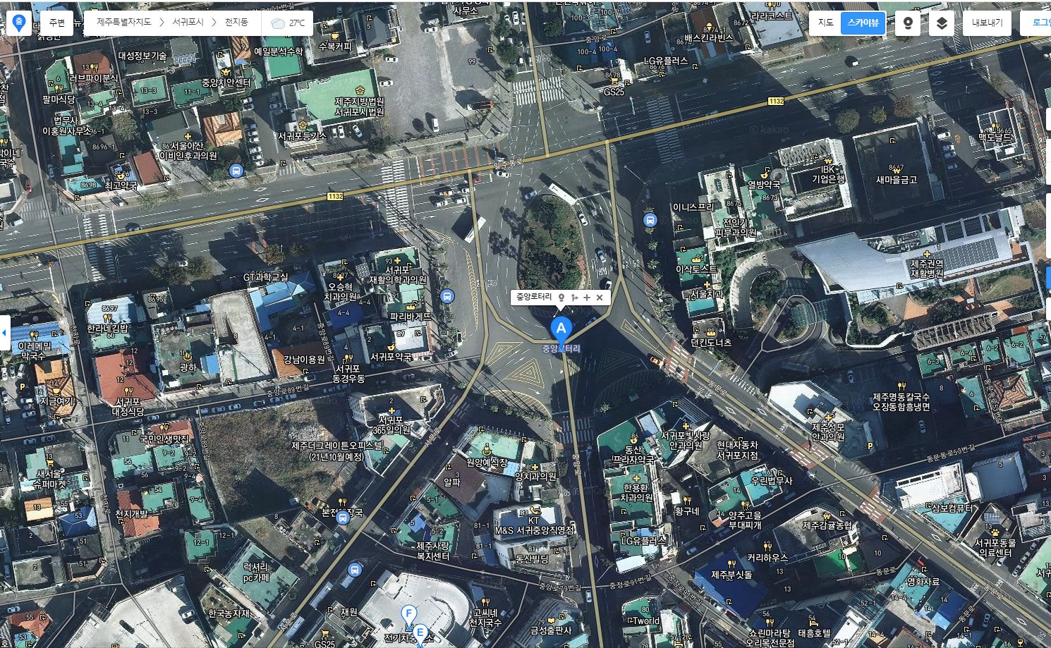 제주도 서귀포 최악의 교차로.jpg | 인스티즈