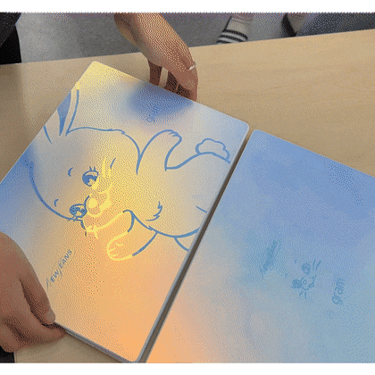 뉴진스 X LG 그램 실물..GIF | 인스티즈