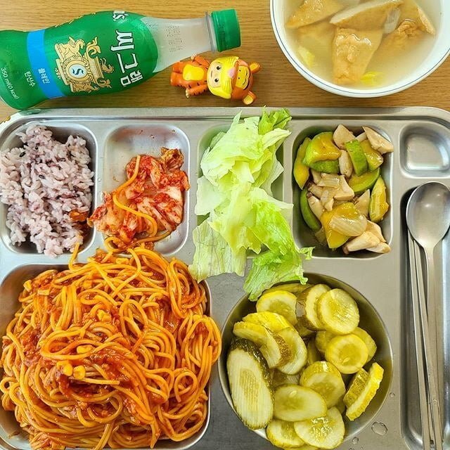 단체 급식 토마토 스파게티 jpg | 인스티즈