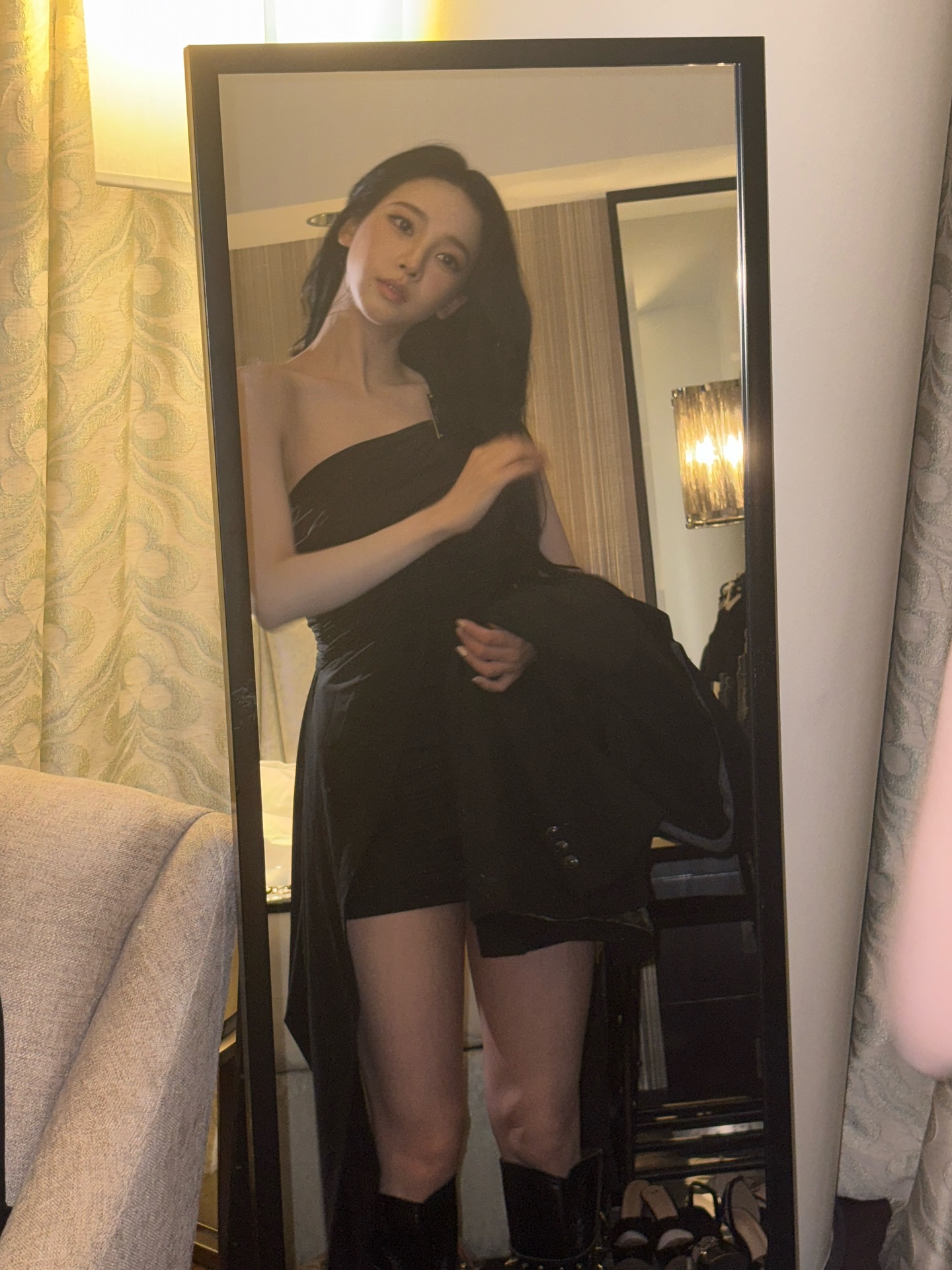 블랙이 잘받는 오늘자 에스파 카리나 인스타 | 인스티즈